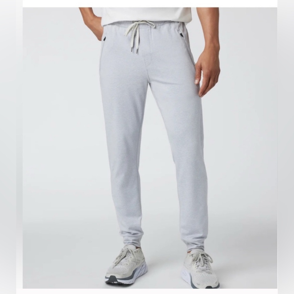 Vuori Ponto Performance Jogger DreamKnit™ Joggers Sz XL Platinum Heather‎ grey